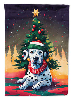 Dalmatian Christmas Garden Flag