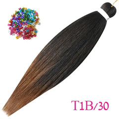 Pre Stretched Twist Braiding Hair Extensions Crochet Hair