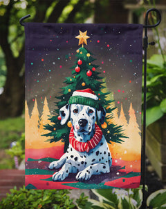 Dalmatian Christmas Garden Flag